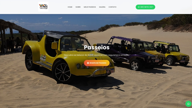Projeto de website Will Buggy